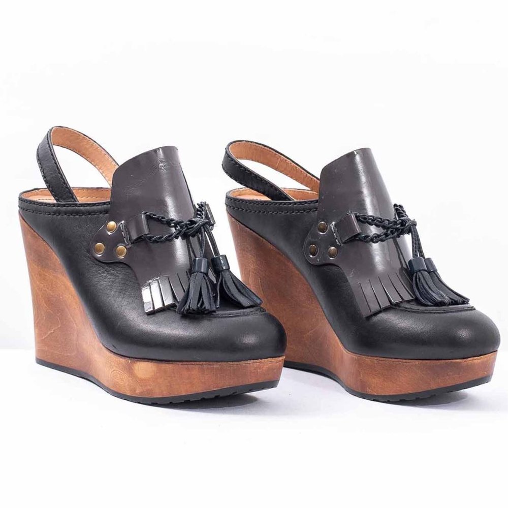 See by Chloe Tassel Loafer Slingback Clogs